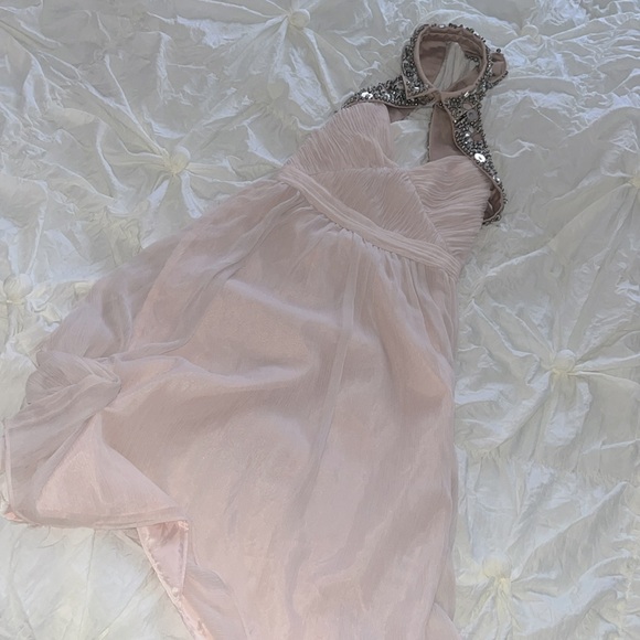 Beaded tulle shirt midi dress - Picture 5 of 8